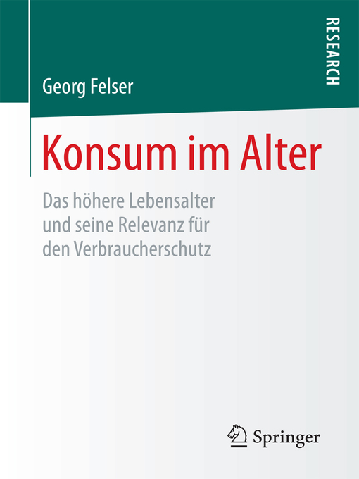 Title details for Konsum im Alter by Georg Felser - Available